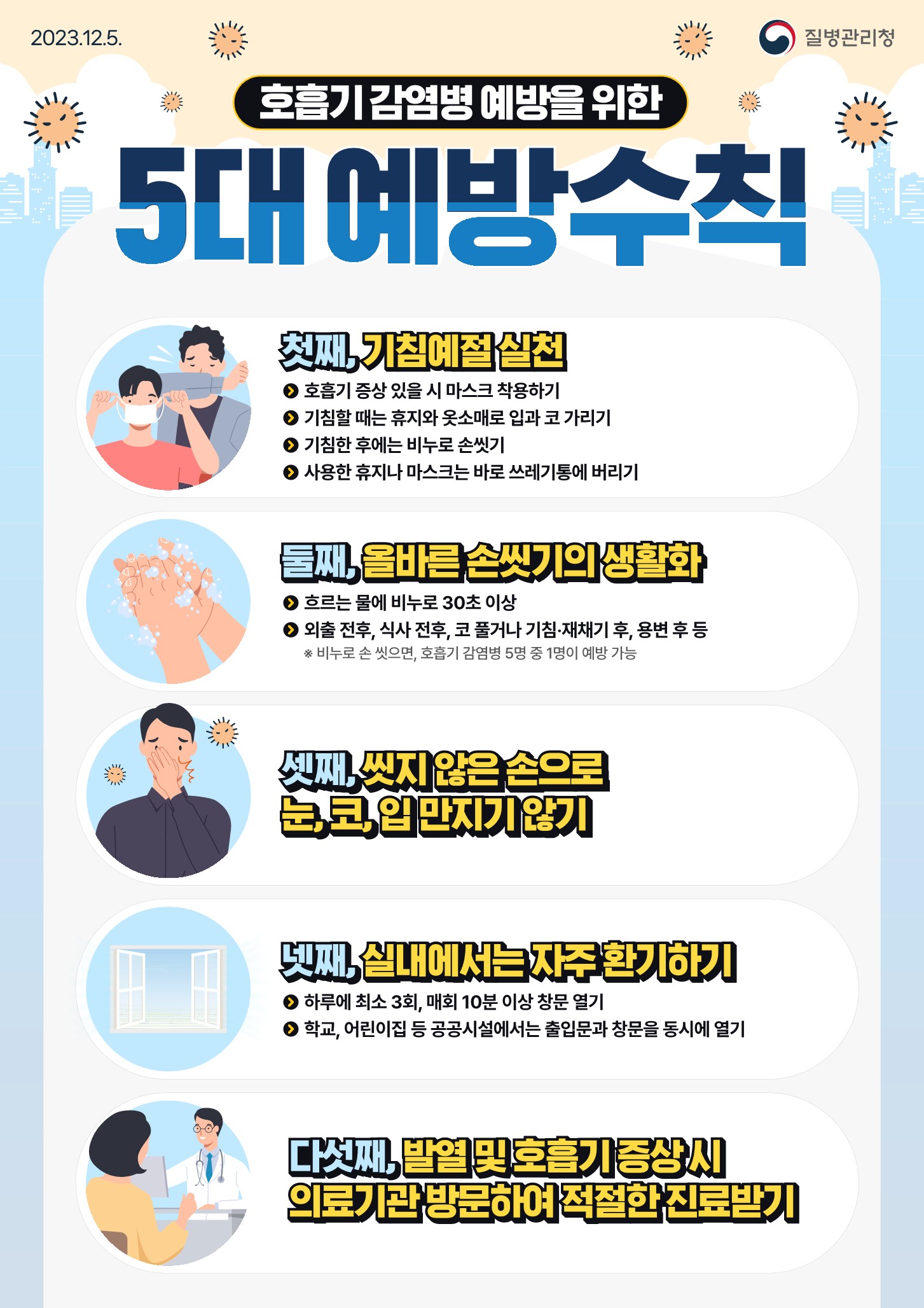 호흡기 5대 예방수칙 포스터.jpg